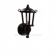 Black Coach Lamp with Natural White Light W2