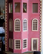 The Boston Brownstone Dollhouse Kit