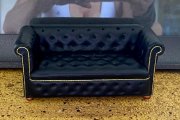 Comtemporary Chesterfield Lounge Black