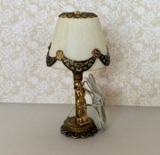 Miniature Woman Statue Lamp by Mzia