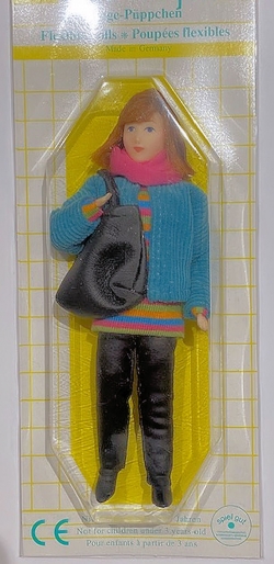 Modern Dollhouse Doll - Auburn