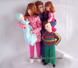 Germany 1:12 dollhouse doll from Erna Meyer 