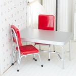 1950's Miniature Retro Table and Chair Set