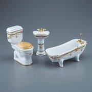 Victoria Bathroom Set by Reutter Porcelan