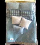 Dollhouse Bedding Sets & Miniature Linens, Pillows & Curtains