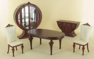 Swanson Deco Dining Room-New Walnut - Click Image to Close