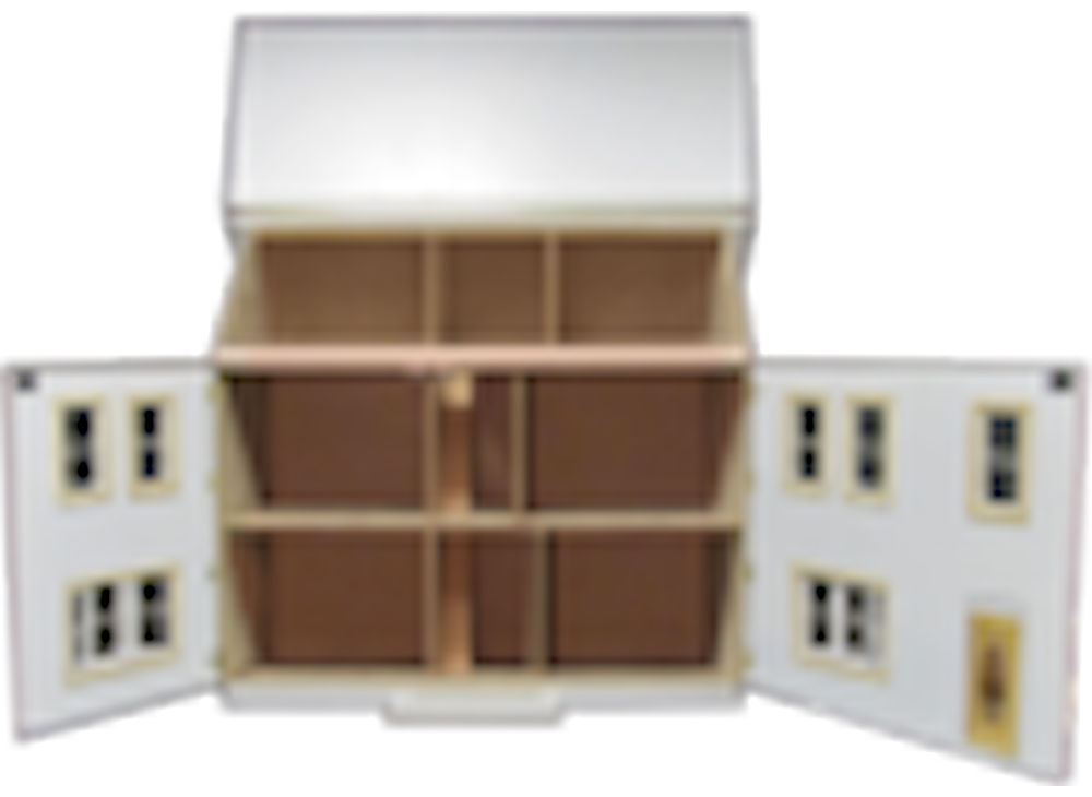 Bay Harbor Front Opening Dollhouse Kit - Click Image to Close
