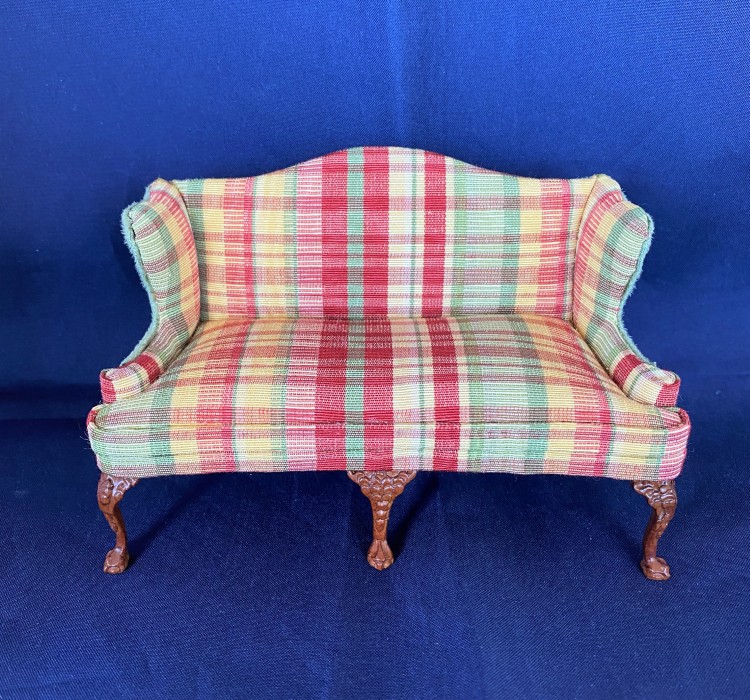 Bespaq Plaid Sofa - Click Image to Close