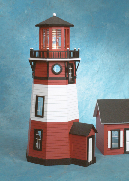 1/2 Inch Scale New England Lighthouse Kit - Click Image to Close