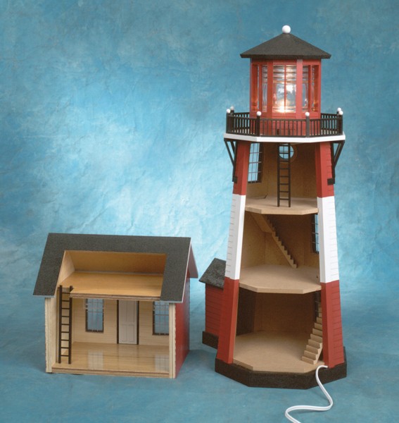 1/2 Inch Scale New England Lighthouse Kit - Click Image to Close