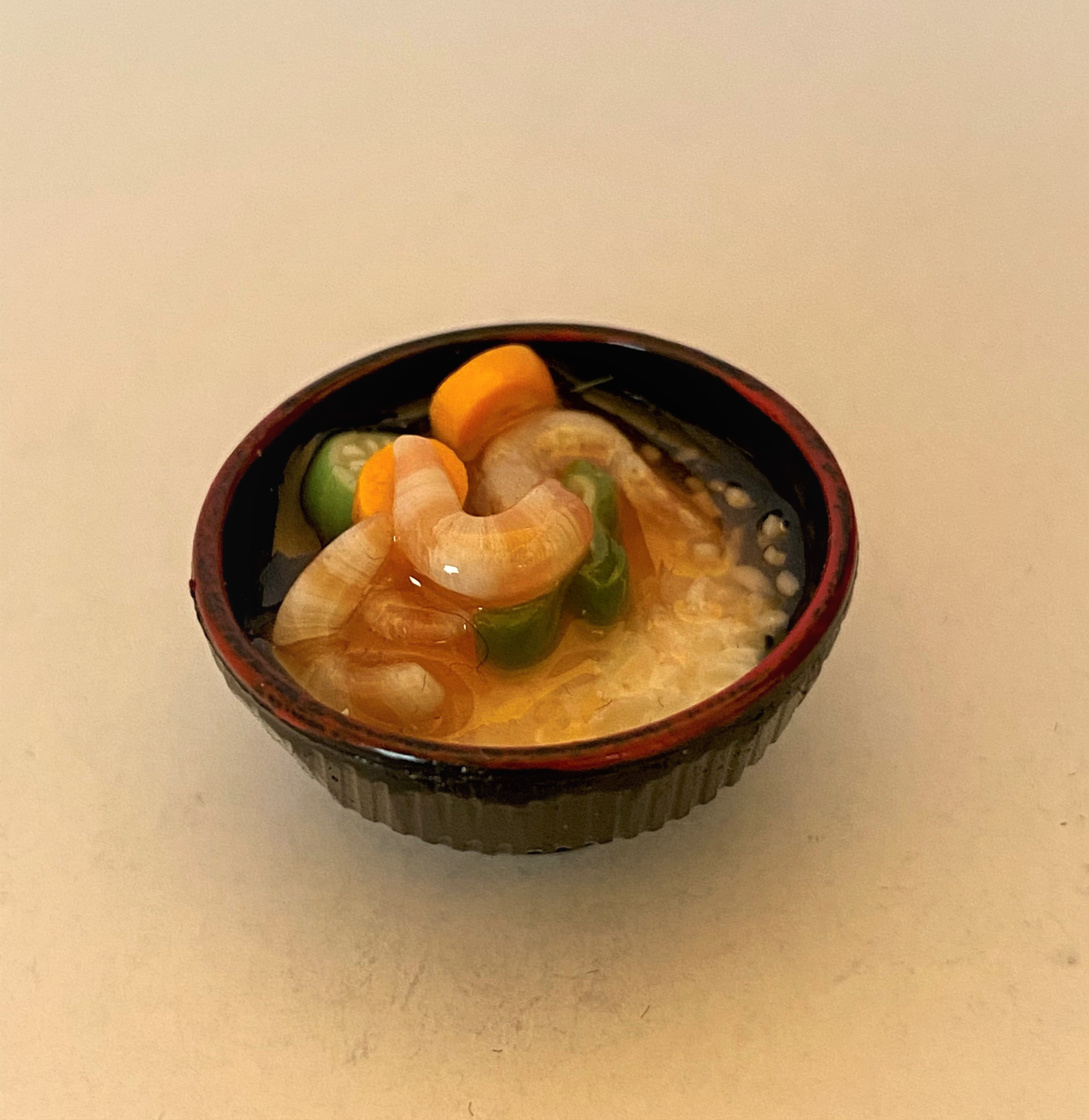 Miniature Shrimp Dish - Click Image to Close