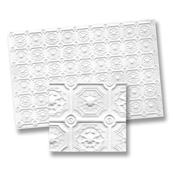 Embossed Miniature Ceiling Paper 34941 - Click Image to Close