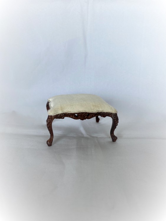 Bespaq Ottoman in New Walnut - Click Image to Close