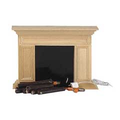 Americanan Flickering Fireplace - Click Image to Close