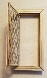 Dollhouse Working Casement Window - Click Image to Close