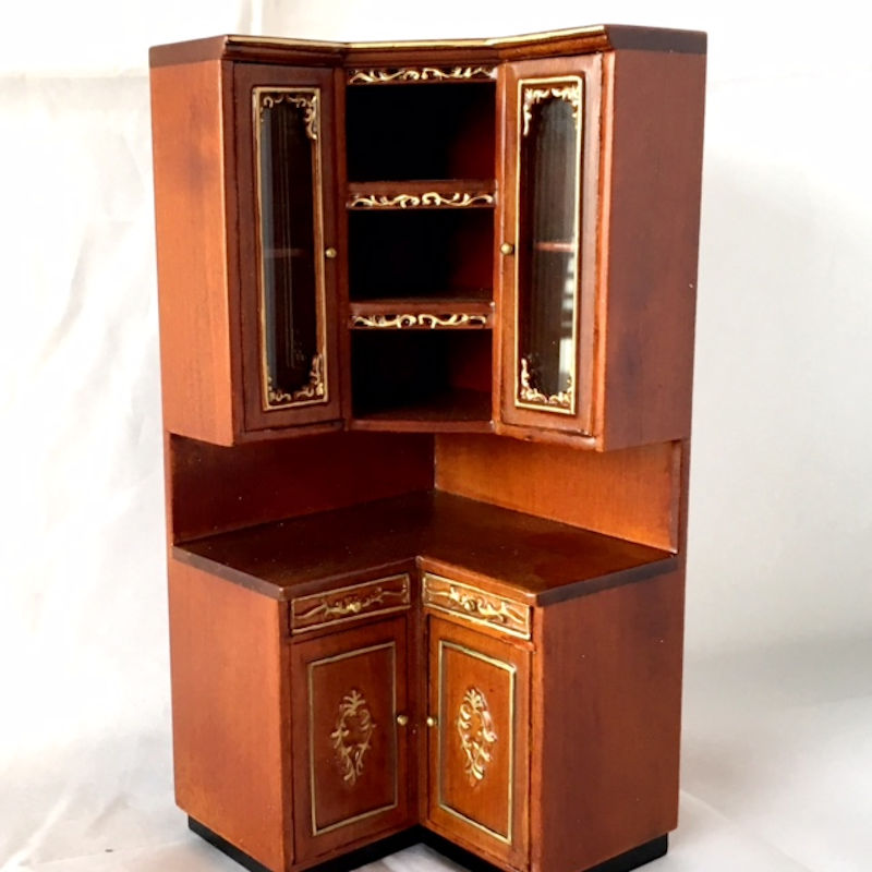 Designer Kitchen in Walnut-6 Pieces - Click Image to Close