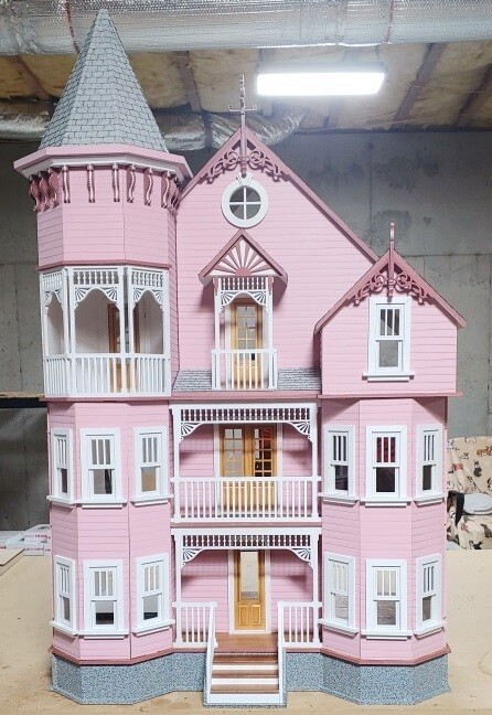 Pink Cottage - Click Image to Close